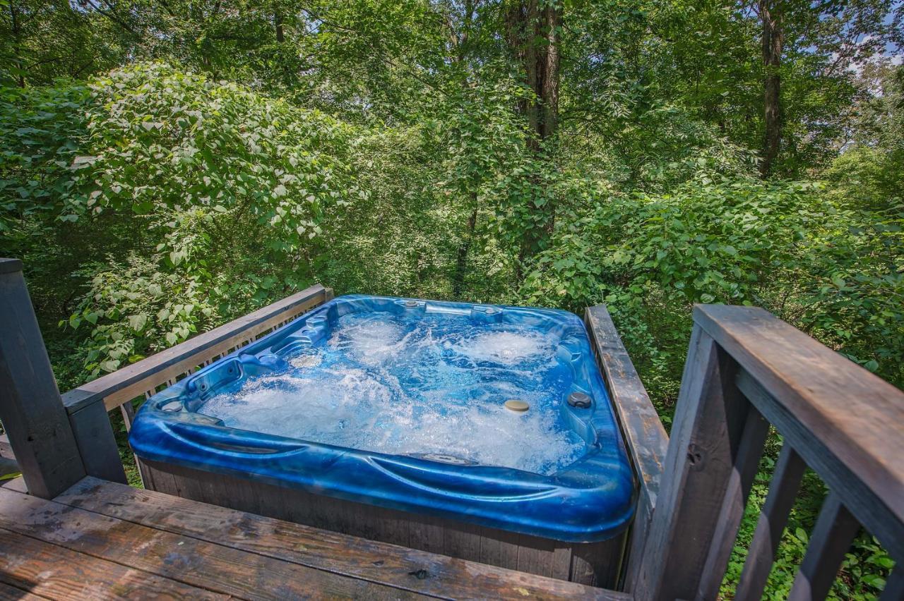 שאטאנוגה Eden Cabin Forested Tiny Home On Lookout Mtn מראה חיצוני תמונה